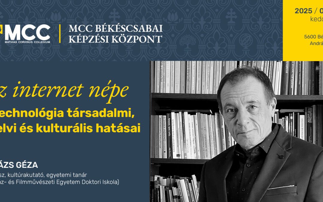 Balázs Géza előadása: Az internet népe